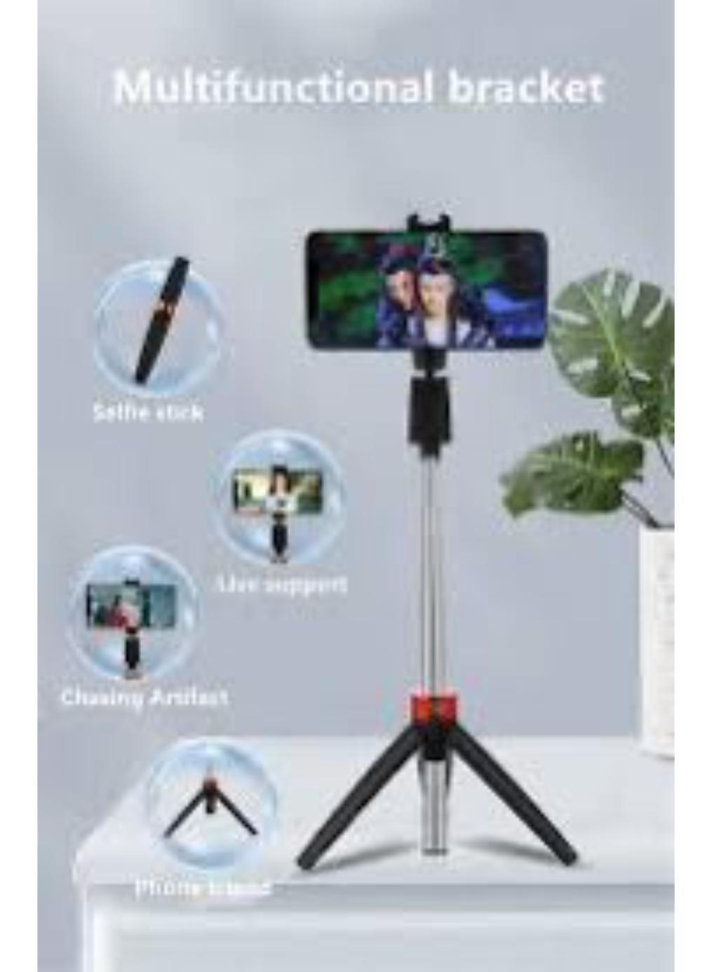 Selfie Stick with LED Light & Bluetooth Remote - Perfect for Self Portraits (1 Pcs)