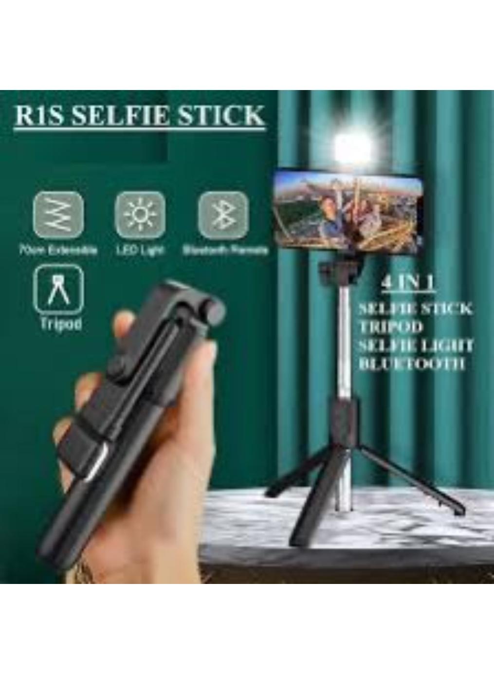 Selfie Stick with LED Light & Bluetooth Remote - Perfect for Self Portraits (1 Pcs)