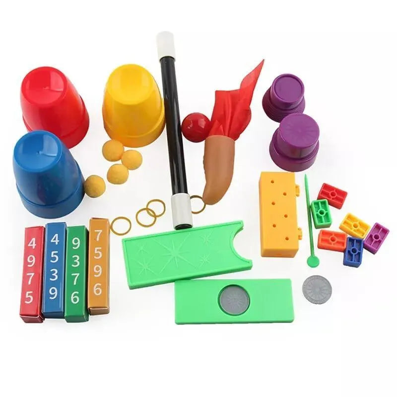 Puzzle Simple Magic Prop Beginners Magic Kit Set For Kids Exciting Magician Trick