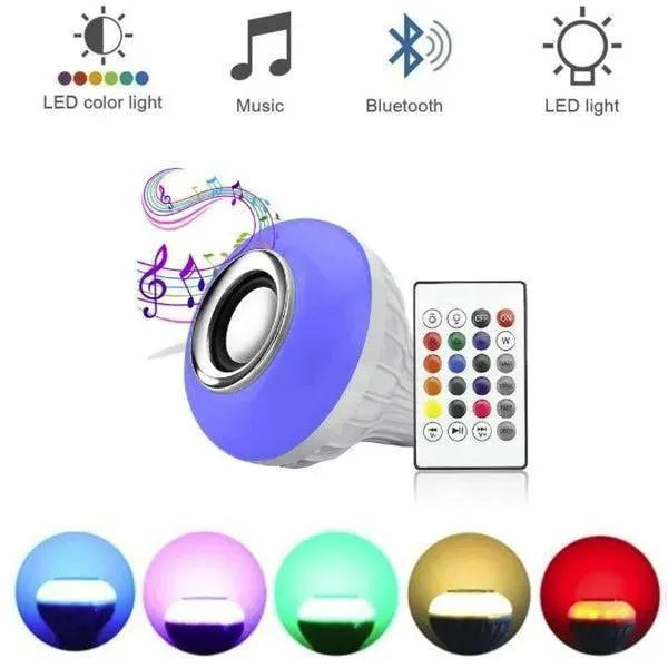 Rechargeable Bluetooth LED Light with Remote Control