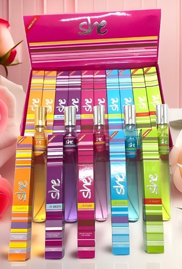 5 Pcs Refreshing Long Lasting Perfume - Unisex Liquid Fragrance