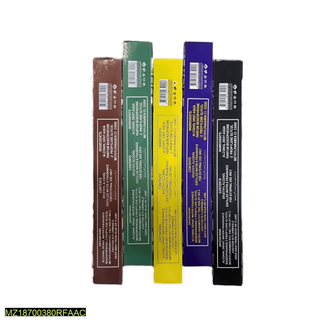 Long Lasting Women Pocket Perfume, Pack Of 5