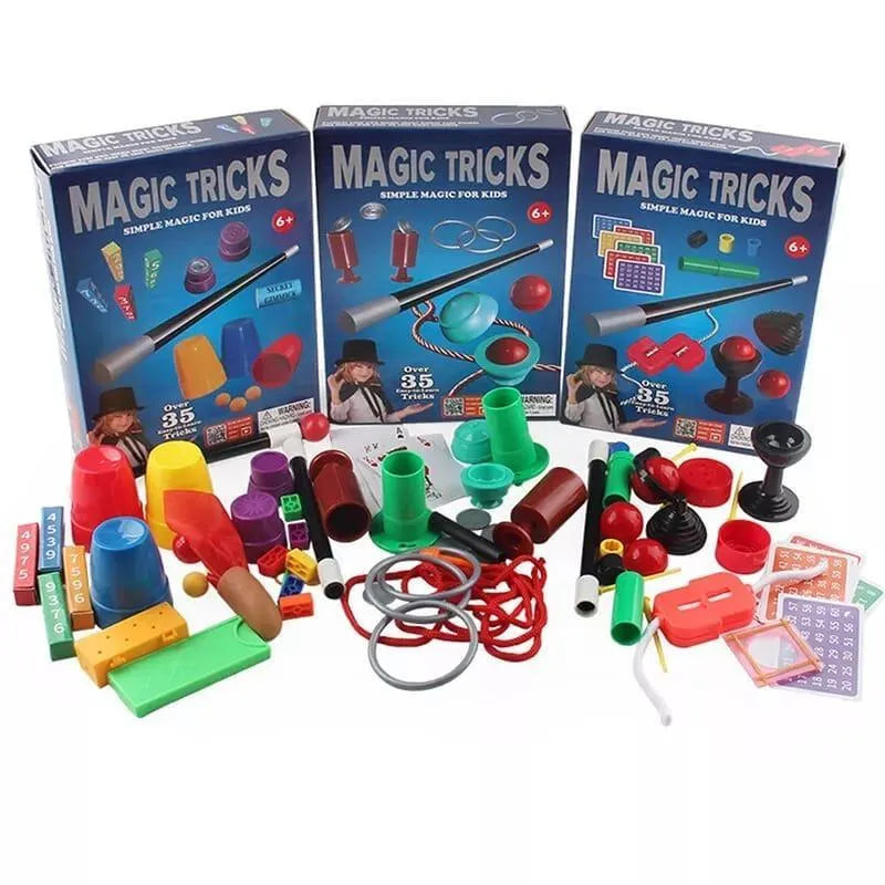 Puzzle Simple Magic Prop Beginners Magic Kit Set For Kids Exciting Magician Trick