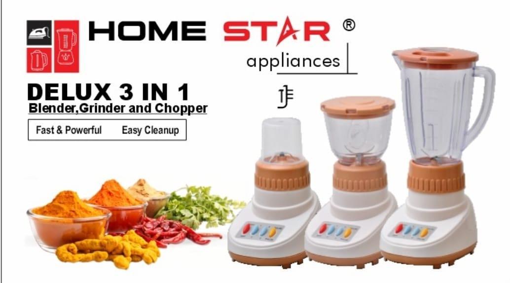 3 In 1 Multifunctional 12V Electric Juicer Blender - HS-216