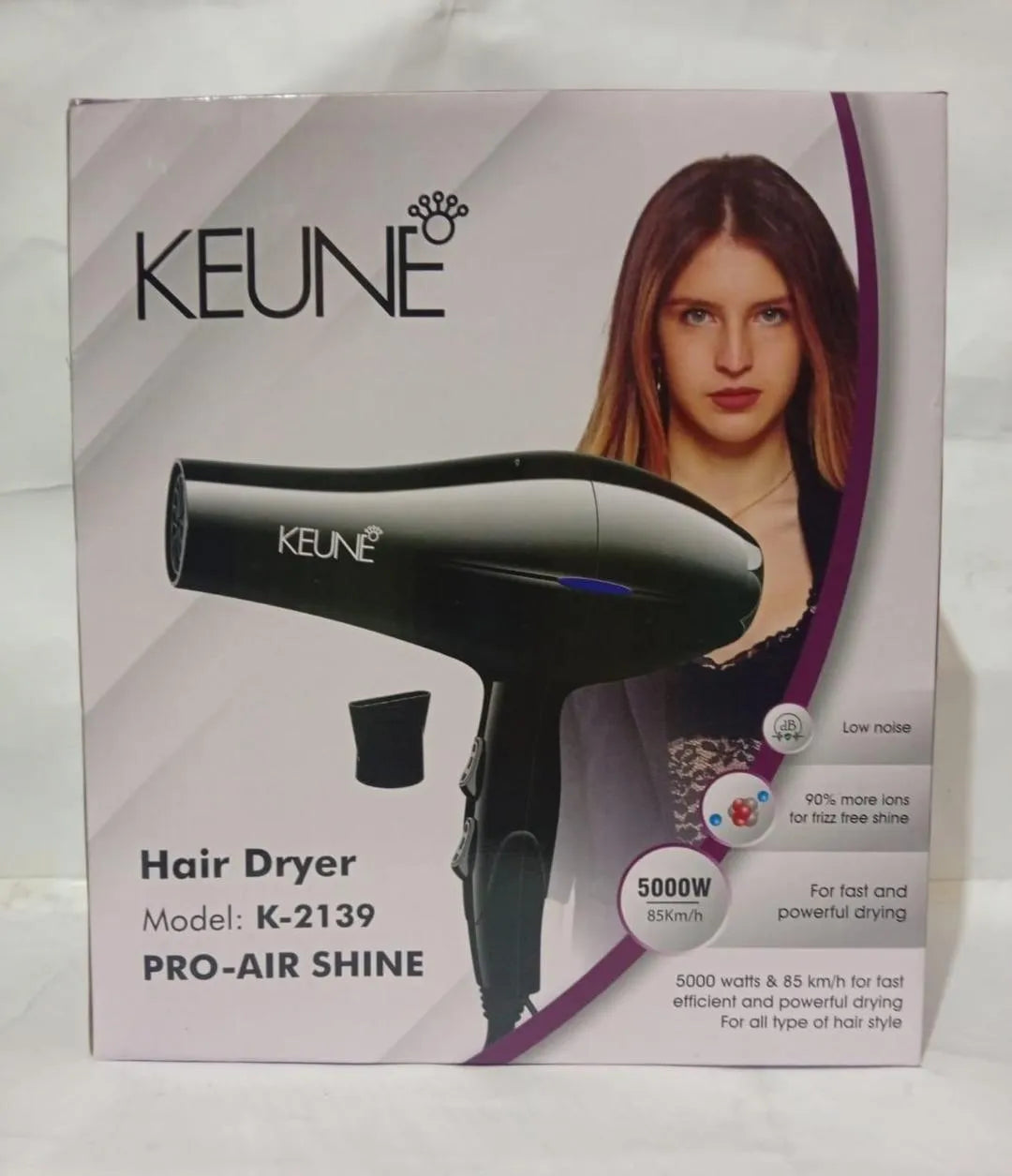 Intelligent Temperature Control Hair Dryer K-2139