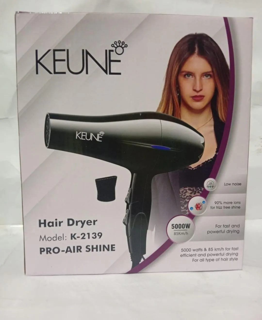 Intelligent Temperature Control Hair Dryer K-2139
