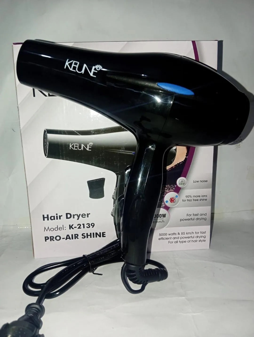 Intelligent Temperature Control Hair Dryer K-2139