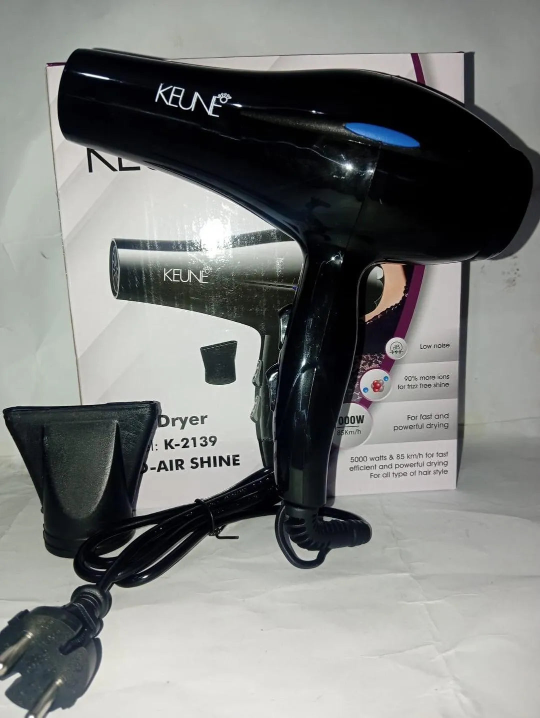 Intelligent Temperature Control Hair Dryer K-2139